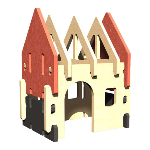 Ardennes toys - Jeu de construction : Château Seigneur Gothelon - à partir  de 6 ans - Sebio