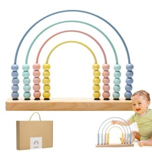 Abacus en bois Montessori pour enfants