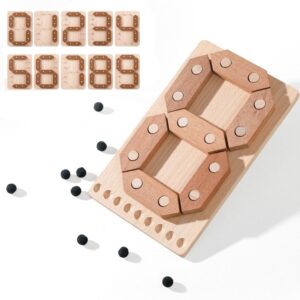 Puzzle en bois de numération