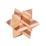 Casse-Tête Chinois en Bois Étoile