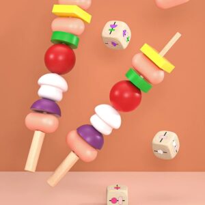 Jouet Cuisine en Bois Kit Brochette