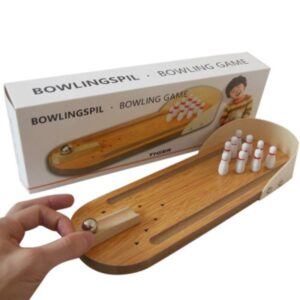 Mini Bowling en Bois