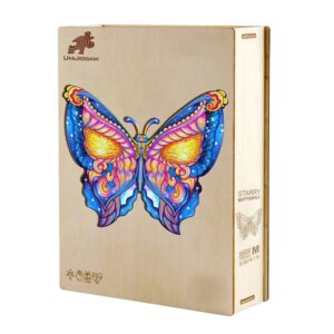 Puzzle en Bois Papillon Illusionniste