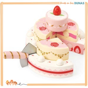 Gâteau de Marriage à la Fraise