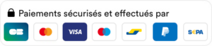 badge de paiement possible sur la boutique de jouets de bois
