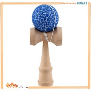 Kendama en Bois Bleu Craquelé