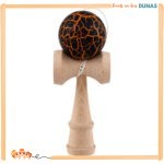Kendama en Bois Noir Craquelé
