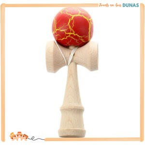 Kendama en Bois Rouge Craquelé