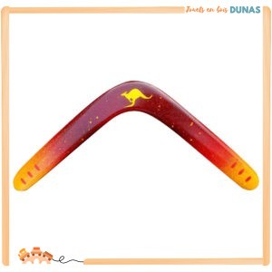 Boomerang en Bois Australien Kangourou