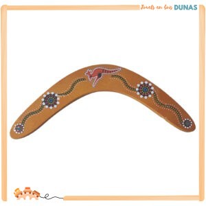 Boomerang en Bois Kangourou