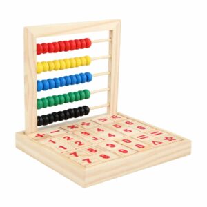 Boulier en Bois Éducatif pour Apprendre à Compter