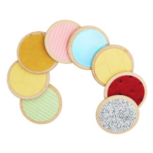 Jouets ronds en bois sensoriels et de correspondance pour enfant