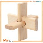 Casse-tête en Bois 3 Pièces