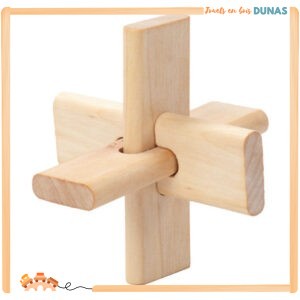 Casse-tête en Bois 3 Pièces