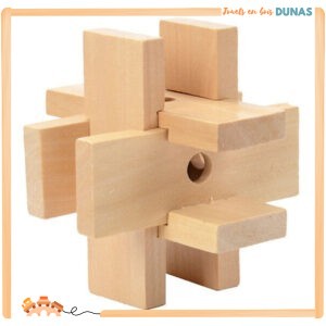Casse-tête en Bois 6 Pièces