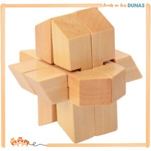 Casse-tête en Bois 8 Pièces