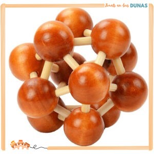 Casse-tête en Bois avec Boules