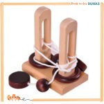 Casse-tête en Bois avec Corde
