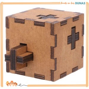 Casse-tête en Bois Boîte