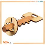 Casse-tête en Bois Clé