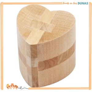 Casse-tête en Bois Cœur