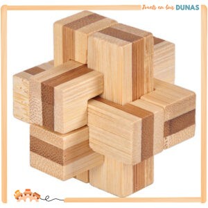 Casse-tête en Bois Croix de Charpentier