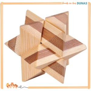 Casse-tête en Bois Étoile