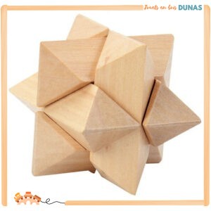 Casse-tête en Bois Étoile de Galilée