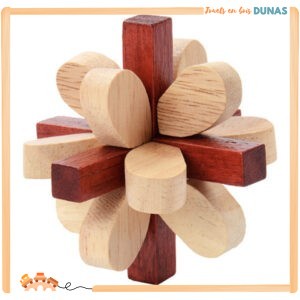 Casse-tête en Bois Flocon