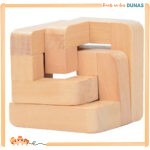 Casse-tête en Bois Le Cube Serpent