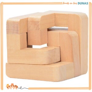 Casse-tête en Bois Le Cube Serpent