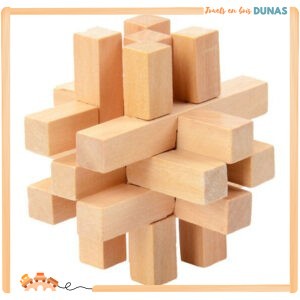 Casse-tête en Bois Naturel