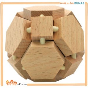 Casse-tête en Bois Octogonal
