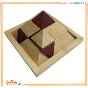 Casse-tête en Bois Pyramide