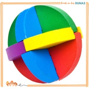 Casse-tête en Bois Sphère Multicolore