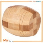 Casse-tête en Bois Tonneau
