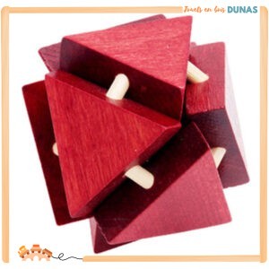 Casse-tête en Bois Triangle
