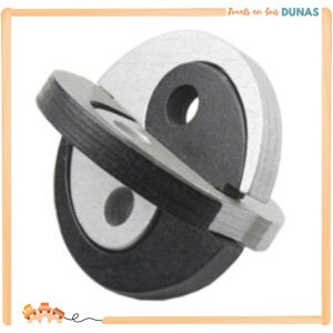 Casse-tête en Bois Yin Yang
