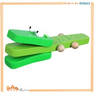 Castagnettes en Bois Crocodile