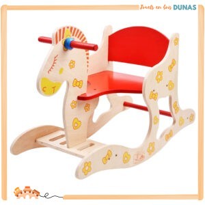 Cheval à Bascule en Bois Design