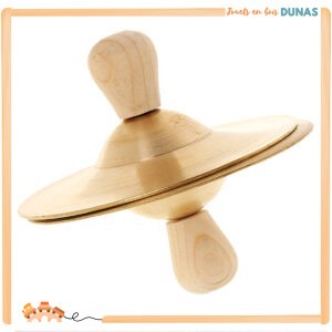Cymbale en Bois et Laiton