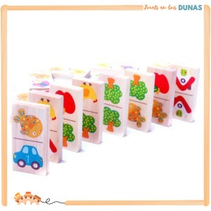 Dominos en Bois Enfant