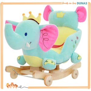 Éléphant à Bascule pour Bébé