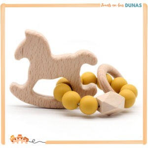 Hochet en Bois Cheval