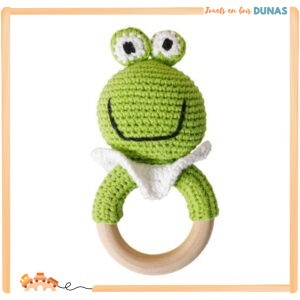 Hochet en Bois et Crochet