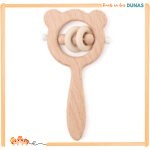 Hochet en Bois Naturel