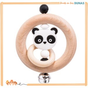 Hochet en Bois Panda