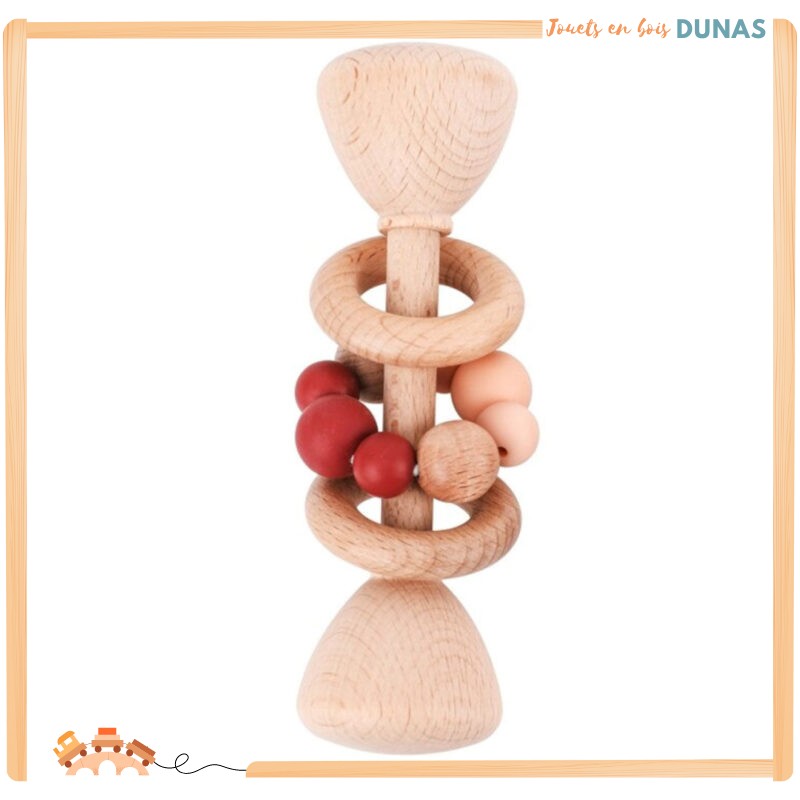hochet-en-bois-perles-rouge