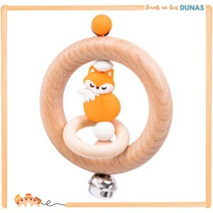 Hochet en Bois Renard