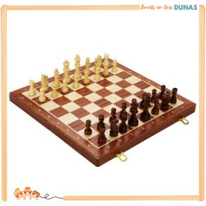 Jeu d'Échecs en Bois 40x40 cm